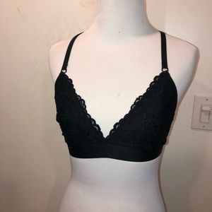 Target Black Lace Racerback Bralette